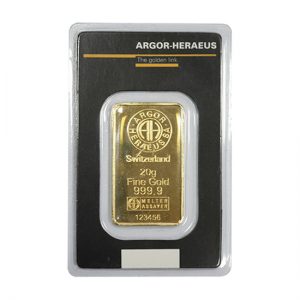 Switzerland 20g Fine Gold 123456