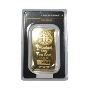 Switzerland 50g Fine Gold 123456